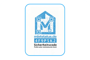 Bescheinigungscode lokalisieren - 6-stelliger Sicherheitscode in der oberen linken Ecke